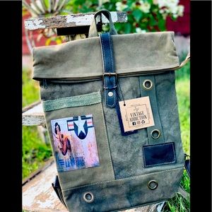 Vintage Addiction Back Pack